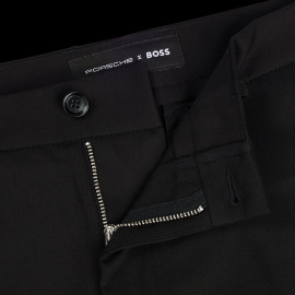 Porsche x BOSS Pants Slim Fit Cotton Black BOSS 50496728_001 - Men