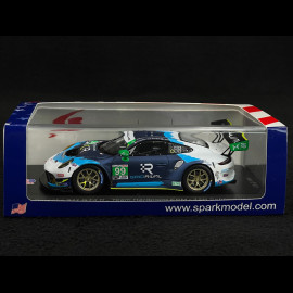 Porsche 911 GT3 R n° 99 12h Sebring 2021 EBM 1/43 Spark US296