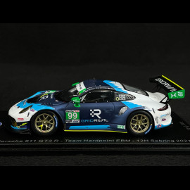 Porsche 911 GT3 R n° 99 12h Sebring 2021 EBM 1/43 Spark US296