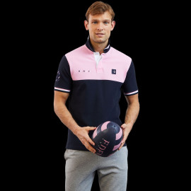 Eden Park Polo Shirt Number 10 XV de France Dark Grey / Pink H23MAIPC0006 - men