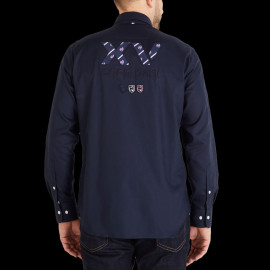 Eden Park Shirt XV de France Navy Blue H23CHECL0013 - men