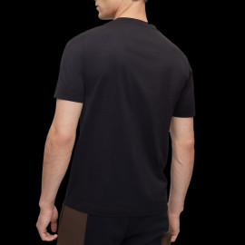Porsche x BOSS T-shirt Capsule-Logo merzerisiertem Baumwolle Schwarz BOSS 50496729_001 - Herren