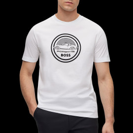 Porsche x BOSS T-shirt Capsule logo mercerised Cotton White BOSS 50496729_100 - Men