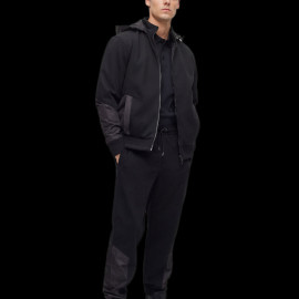 Porsche x BOSS Kapuzenjacke Bi-Material wasserabweisende Schwarz BOSS 50495919_001 - Herren