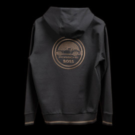Porsche x BOSS Sweatshirt Hoodie mit Capsule-Logo Regular fit Schwarz BOSS 50495909_001 - Herren