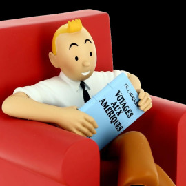 Figurine Tintin Red Seat - The Broken Ear Resin 34 cm 46404