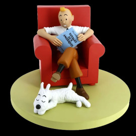 Figurine Tintin Red Seat - The Broken Ear Resin 34 cm 46404