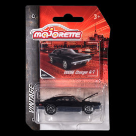 Dodge Charger R/T Black Vintage Series 1/59 Majorette 212052010SMO