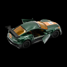 Aston Martin Vantage GT8 N° 57 Green / Orange Racing Cars 1/59 Majorette 212084009SMO