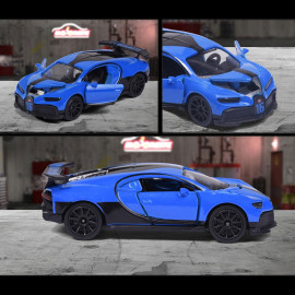Bugatti Chiron Pur Sport Blue 1/59 Majorette 212053152