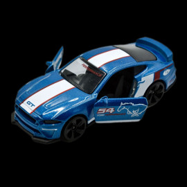 Ford Mustang GT Nr 54 Blau / Weiß Racing Cars 1/59 Majorette 212084009SMO