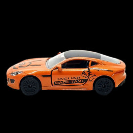 Jaguar F-Type R Race Taxi Orange / Black Racing Cars 1/59 Majorette 212084009SMO