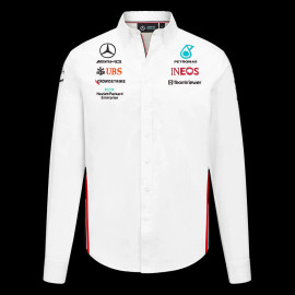 Mercedes-AMG Petronas Shirt F1 Team Hamilton Russell long sleeves white 701219230-001 - herren