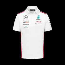 Mercedes-AMG Polo Petronas Team Hamilton Russell Formel 1 Weiß 701223408-002 - herren