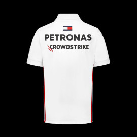 Mercedes-AMG Polo Petronas Team Hamilton Russell Formula 1 White 701223408-002 - men