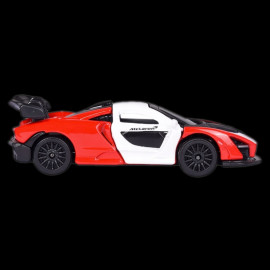 McLaren Senna Red / White Racing Cars 1/59 Majorette 212084009SMO