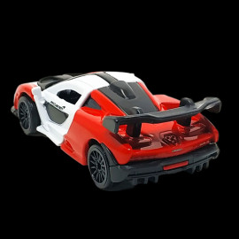 McLaren Senna Red / White Racing Cars 1/59 Majorette 212084009SMO