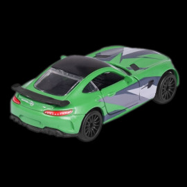 Mercedes AMG GT-R Green / Grey Racing Cars 1/59 Majorette 212084009SMO