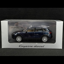 Porsche Cayenne diesel 2014 blau 1/43 Minichamps WAP 0200030B