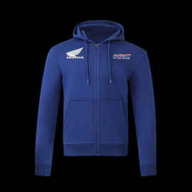 Honda Racing Jacke HRC Moto GP Vierge Lecuona Hoodie Blau TU5350 - herren