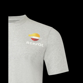 Repsol Honda T-Shirt Moto GP Marquez Mir Grey TU5352 - men