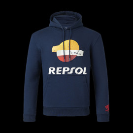 Repsol Honda Sweatshirt Moto GP Marquez Mir Hoodie Navy Blue TU5354 - Men