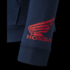 Repsol Honda Sweatshirt Moto GP Marquez Mir Hoodie Navy Blue TU5354 - Men