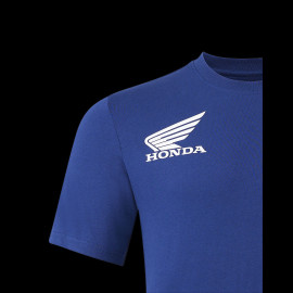 Honda Racing T-Shirt Moto GP Vierge Lecuona Dark Blue TU5348 - men