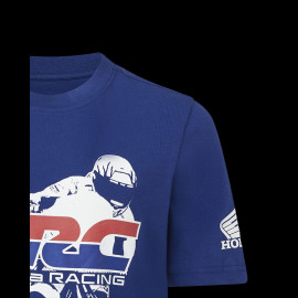 Honda Racing T-Shirt Moto GP Vierge Lecuona Dark Blue TJ5353 - kids