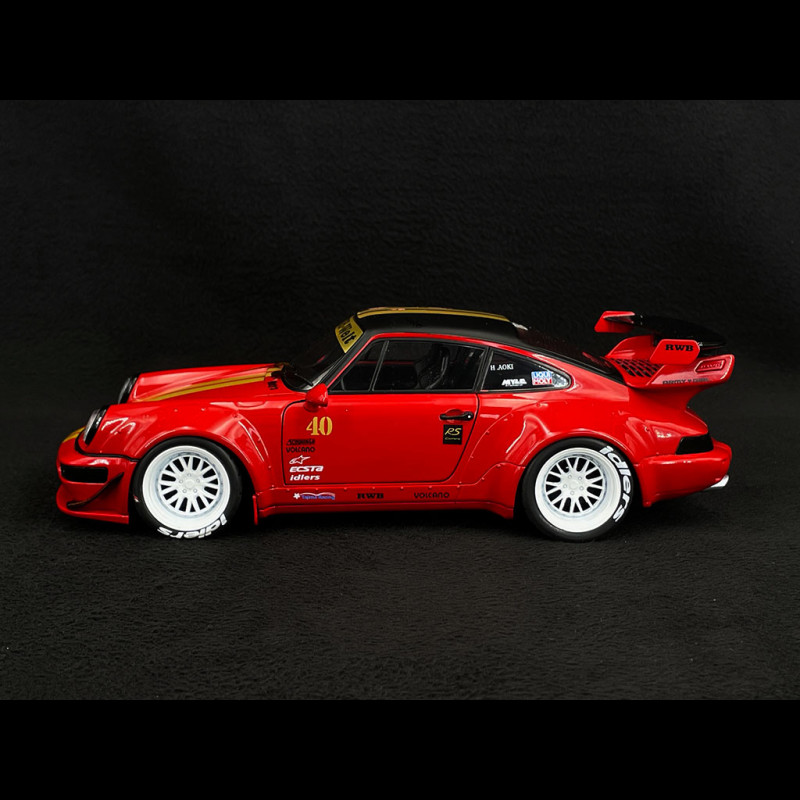 Porsche 911 Type 964 RWB Red Sakura 2021 Red 1/18 Solido S1807506