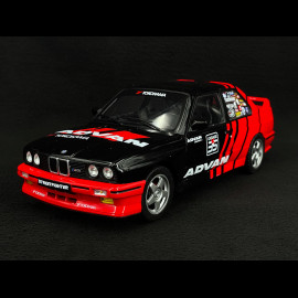 BMW M3 E30 Advan Drift Team 1990 Black / Red 1/18 Solido S1801521