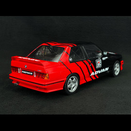 BMW M3 E30 Advan Drift Team 1990 Black / Red 1/18 Solido S1801521