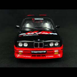 BMW M3 E30 Advan Drift Team 1990 Black / Red 1/18 Solido S1801521