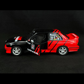 BMW M3 E30 Advan Drift Team 1990 Black / Red 1/18 Solido S1801521