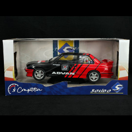 BMW M3 E30 Advan Drift Team 1990 Black / Red 1/18 Solido S1801521