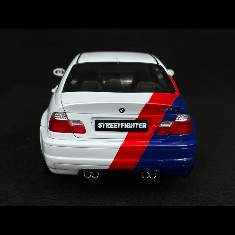 BMW M3 E46 Street Fighter White Solido 1/18