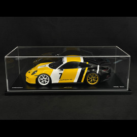 Porsche 911 GT3 Type 992 2022 Paolo Barilla Gelb / Schwarz 1/18 Spark WAP0212710PBRL