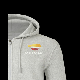 Repsol Honda Jacke Moto GP Marquez Mir Hoodie Grau TU5355 - herren