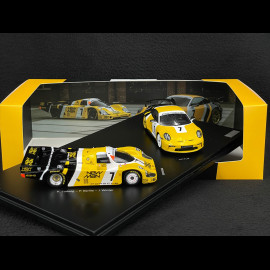 Duo Porsche 956 n° 7 Sieger 24h Le Mans 1985 & Porsche 911 GT3 Type 992 2022 Paolo Barilla 1/43 Spark WAP0201550PGT3