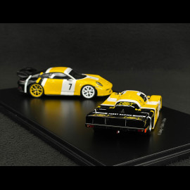 Duo Porsche 956 n° 7 Sieger 24h Le Mans 1985 & Porsche 911 GT3 Type 992 2022 Paolo Barilla 1/43 Spark WAP0201550PGT3