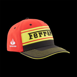 Ferrari Cap Carlos Sainz F1 GP Monza Puma Rosso Corsa 701227713-001 - unisex