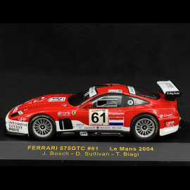 Ferrari 575GTC n° 61 24h Le Mans 2004 1/43 Ixo Models LMM081