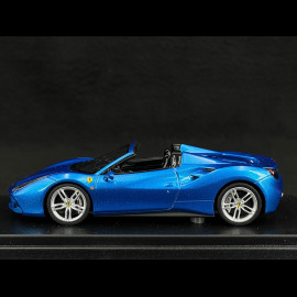 Ferrari 488 Spider Frankfurt Motorshow 2015 Blau Blu Corsa 1/43 LookSmart LS451A