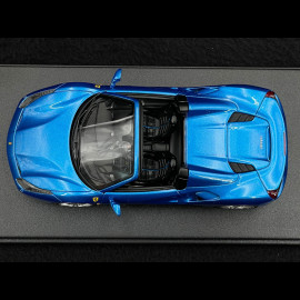 Ferrari 488 Spider Frankfurt Motorshow 2015 Blau Blu Corsa 1/43 LookSmart LS451A