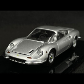 Ferrari Dino 246GT 1969 Silver 1/43 Kyosho 05081S