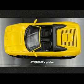 Ferrari F355 Spider 1995 Yellow Giallo Modena 1/43 Kyosho 05102Y