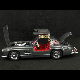 Mercedes-Benz 300 SL Gullwing 1954 Dunkelgrau 1/18 Schuco 450045100