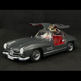 Mercedes-Benz 300 SL Gullwing 1954 Dunkelgrau 1/18 Schuco 450045100