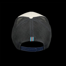 Martini Hat Racing Team perforated White / Blue MPM255