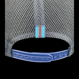 Martini Hat Racing Team perforated White / Blue MPM255